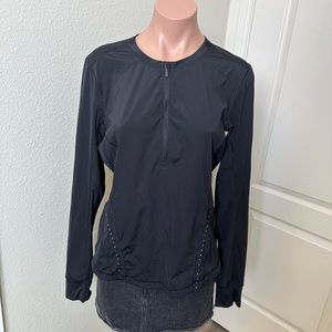 Lululemon Athletic Sleeve Quarter Zip Athletic Top Sz 10